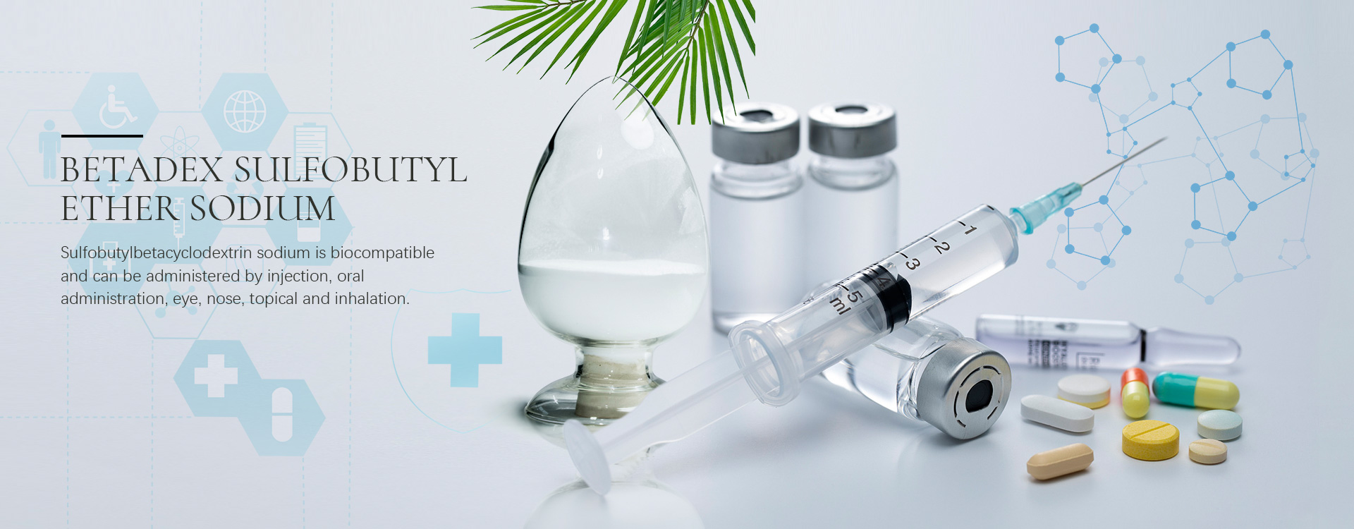 Fabricantes de China Betadex sulfobutil éter sódico