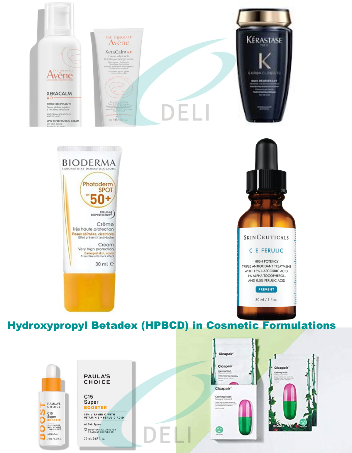 Aplicaciones avanzadas de hidroxipropil betadex (HPBCD) en formulaciones cosméticas: mecanismos, beneficios y ejemplos de productos comerciales