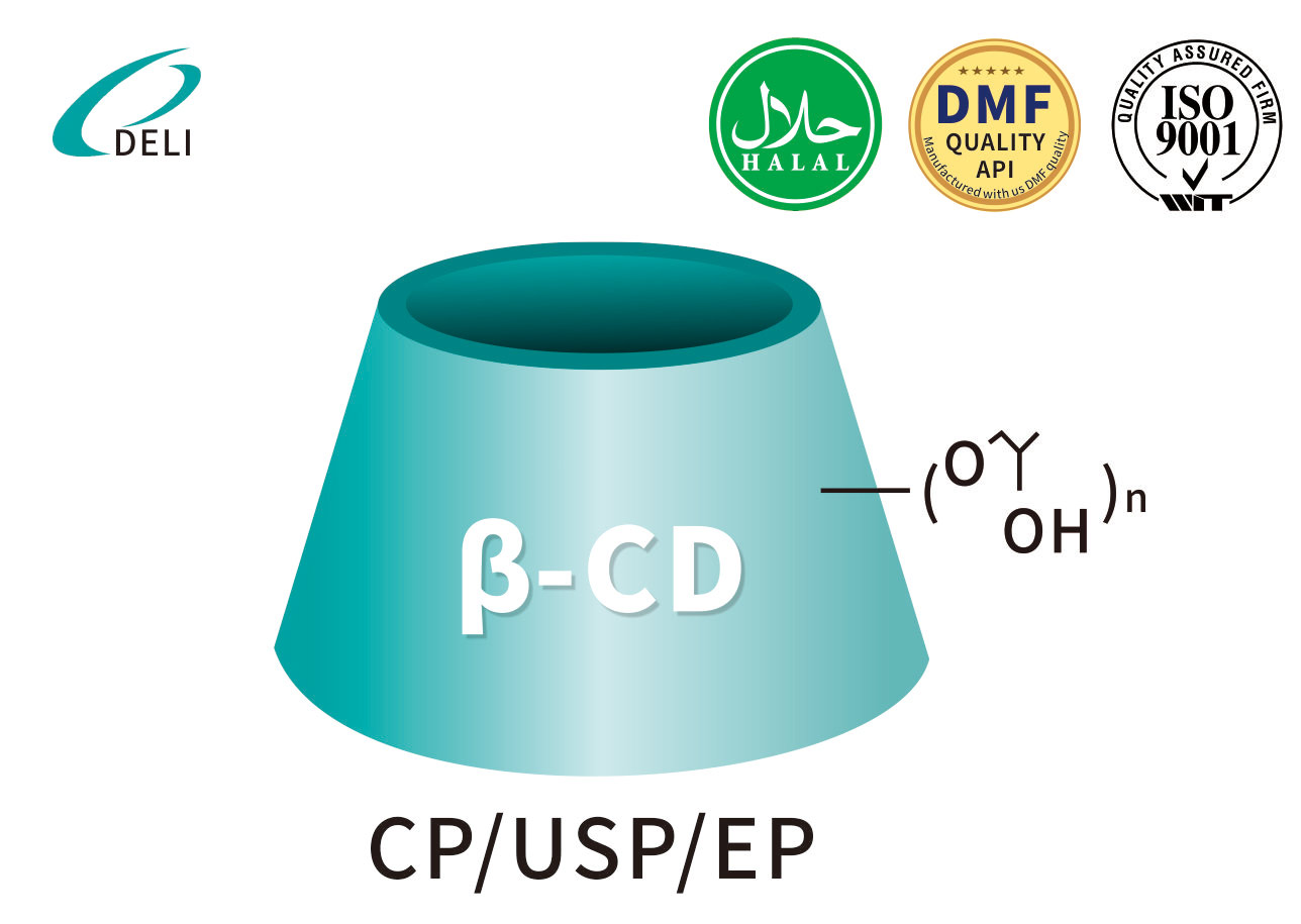 Deli bioquímico hidroxipropil betadex polvo USP y grado EP