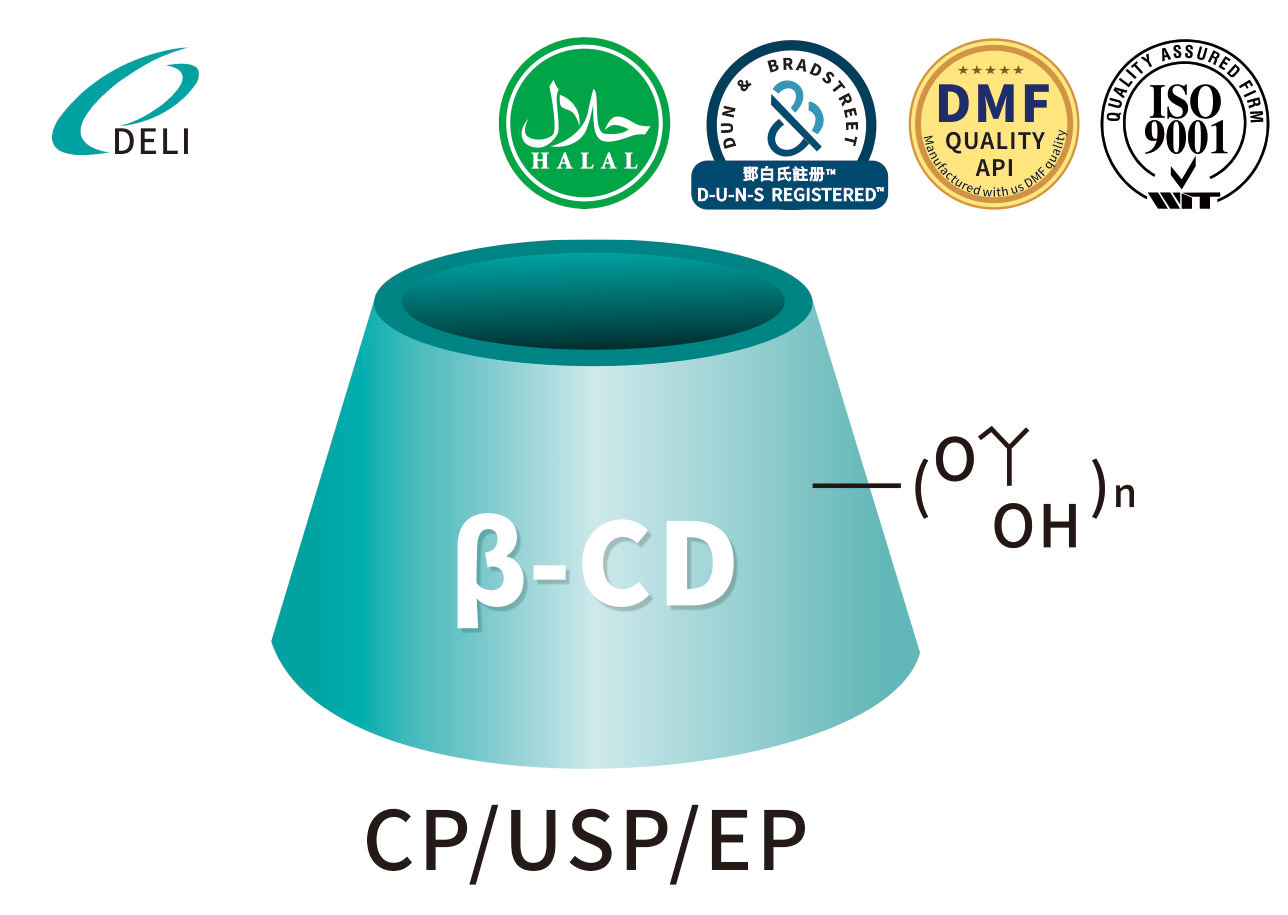 Excipientes de hidroxipropil Betadex GRADO ORAL